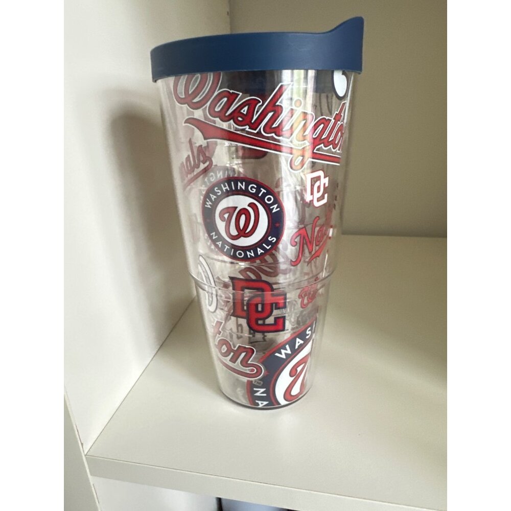 Tervis Tumbler‎ Washington Nationals Travel Mug All Over Tumbler 24 ounce